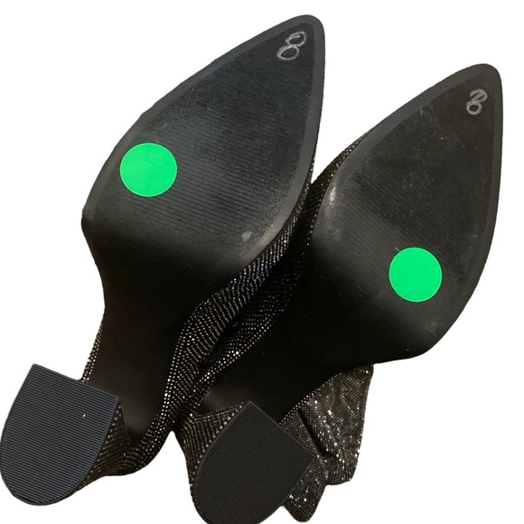 NWOT STEVE MADDEN Sultry Boot in Black Rhinestone, size 8 - Picture 14 of 16